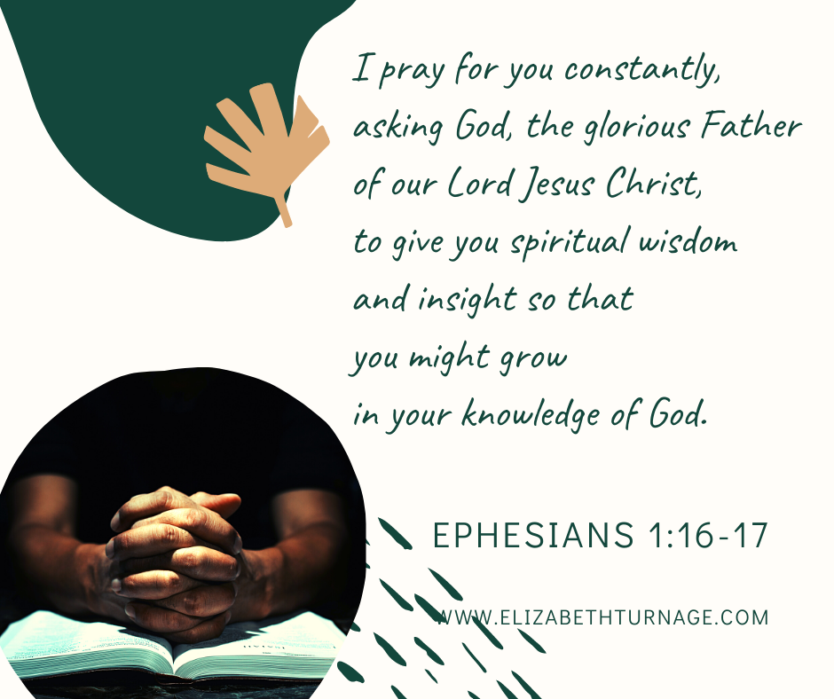 Ephesians 1:16-17