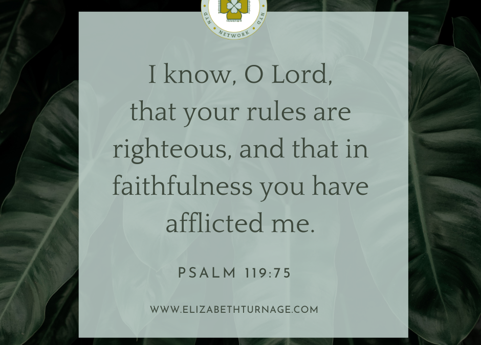 A Prayer about Affliction