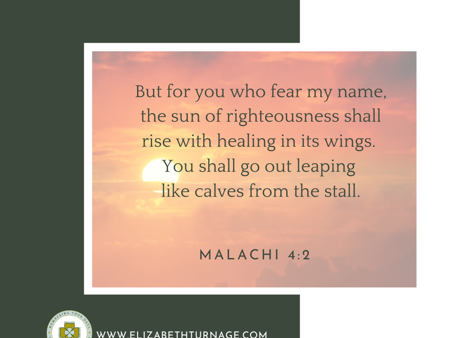 A Prayer about the Rising Sun of Righteousness