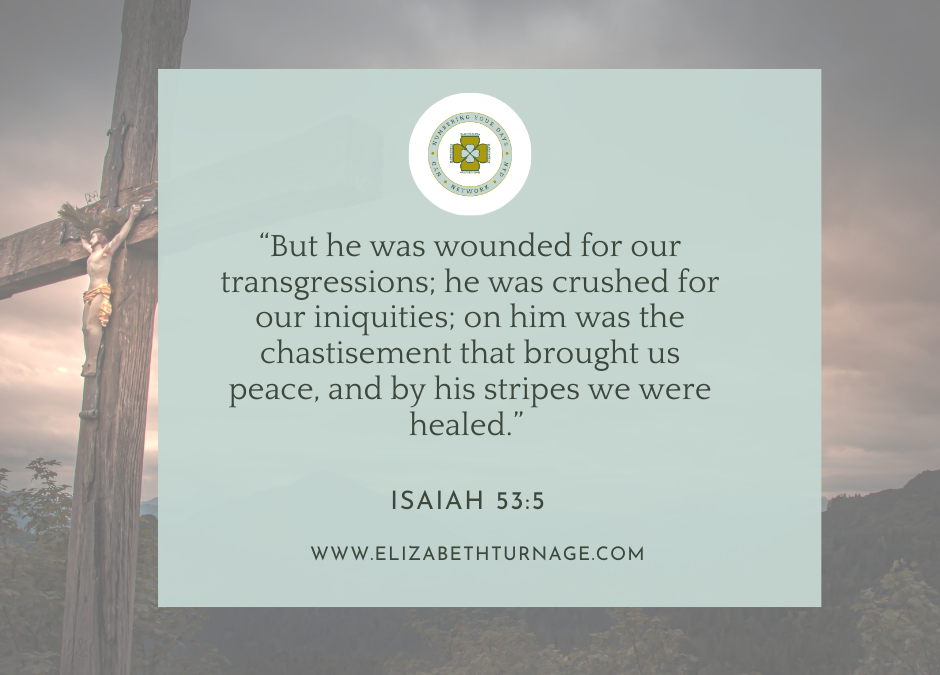 A Prayer about the Peace and Healing Jesus Brought