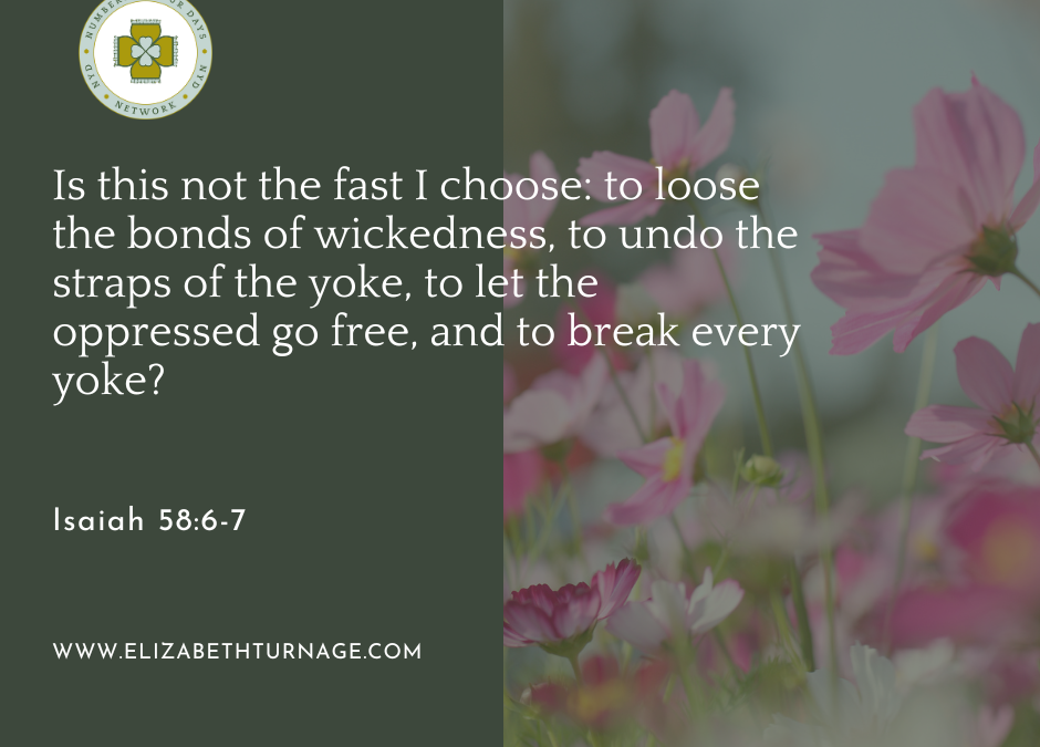 A Prayer about the Fast God Chooses