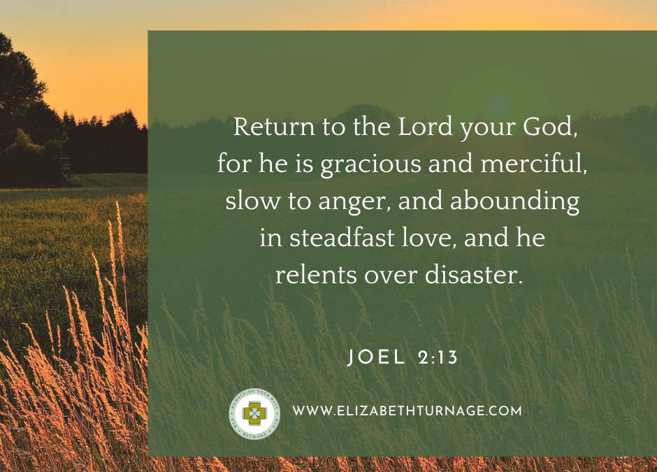 A Prayer about Returning to the Lord