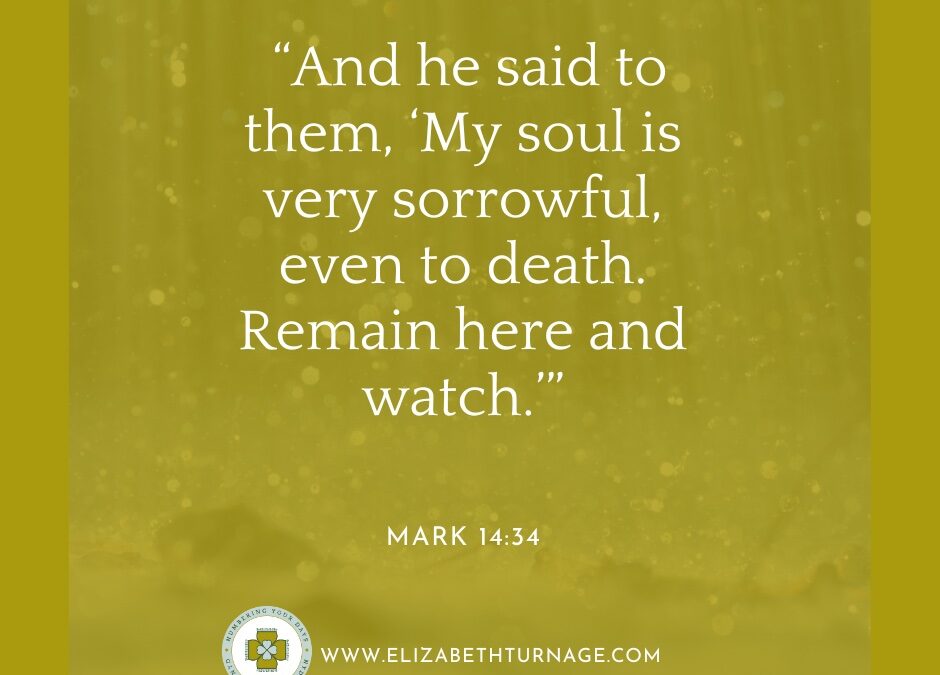 A Prayer about Watching Jesus’ Sorrow