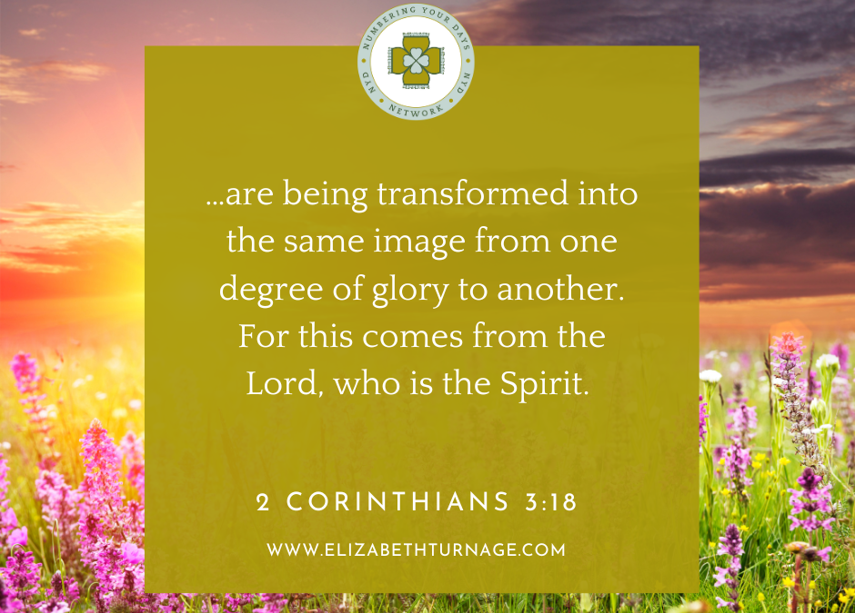 A Prayer about Being Transformed into Glory