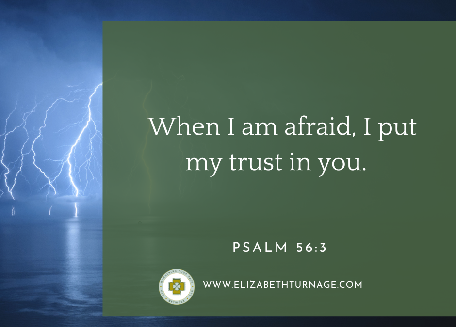 A Prayer about What to Do When We’re Afraid