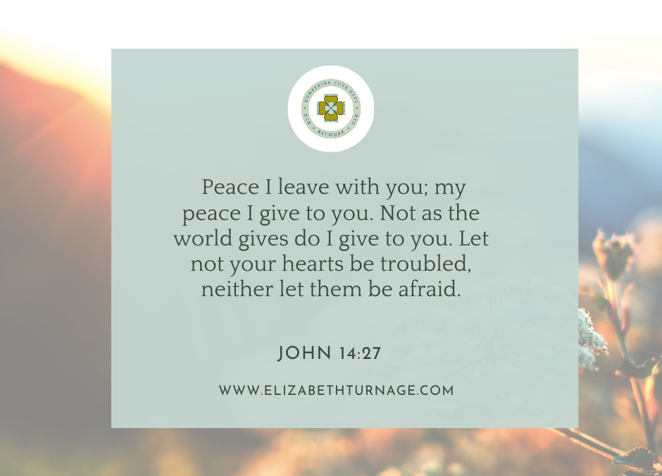 A Prayer about the Profound Peace God Gives