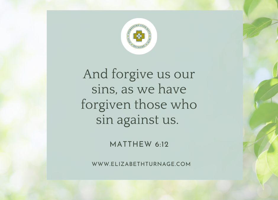 A Prayer about Forgiveness