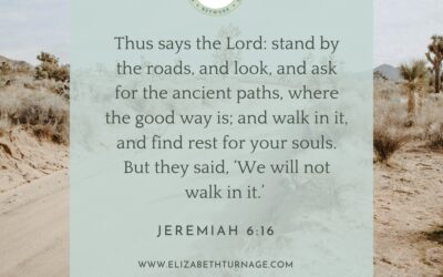 A Prayer about Walking in God’s Way