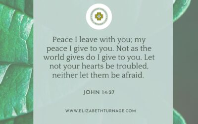 A Prayer about Peace for Troubled Hearts